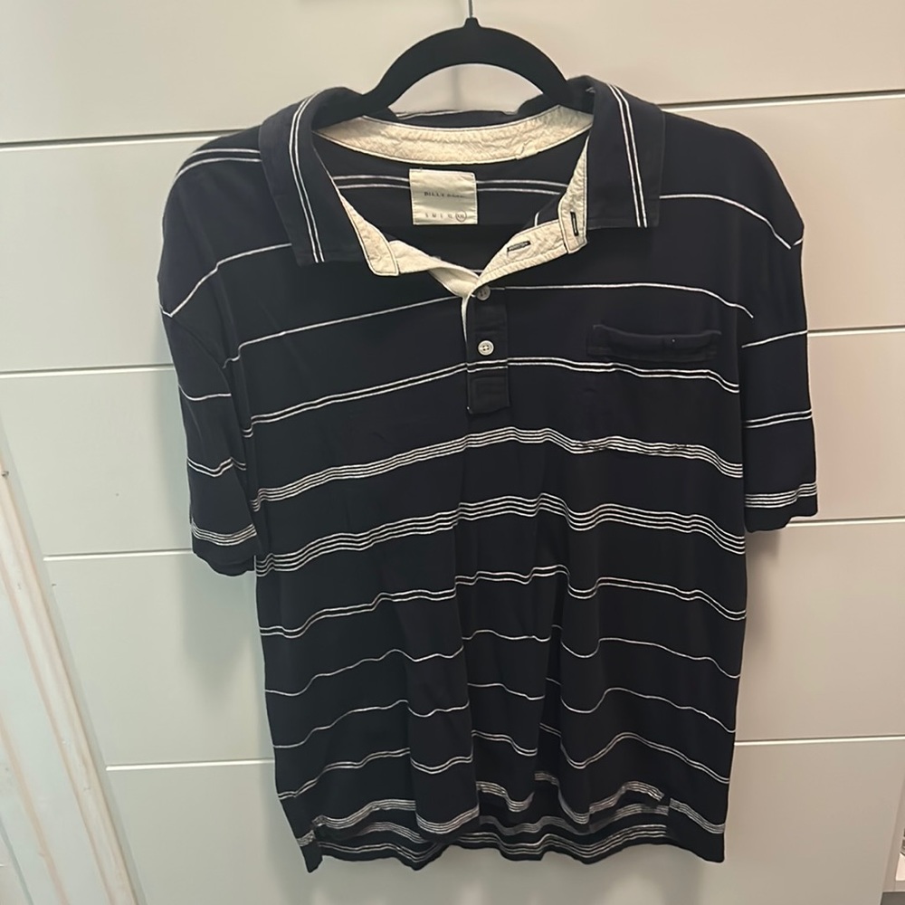 Billy Reid - Shortleeve Polo - XXL
